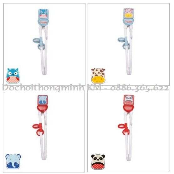 Đũa tập gắp CÓ VÒNG XỎ NGÓN cho bé từ 2 tuổi