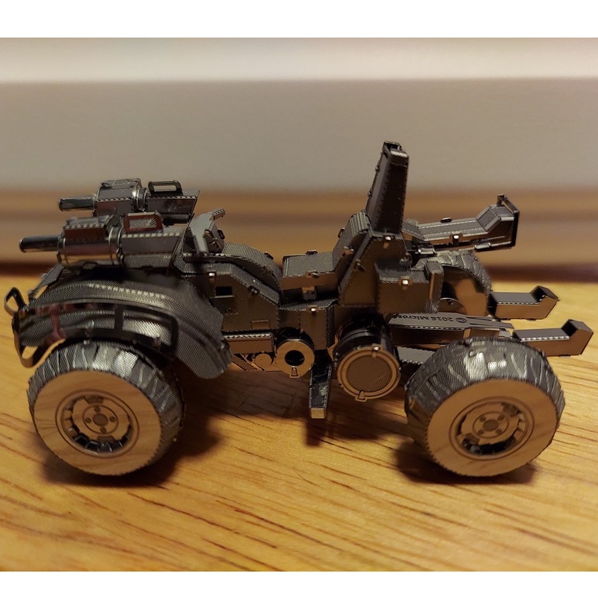 Mô Hình 3D Kim Loại Xe UNSC Gungoose Trong Series HALO
