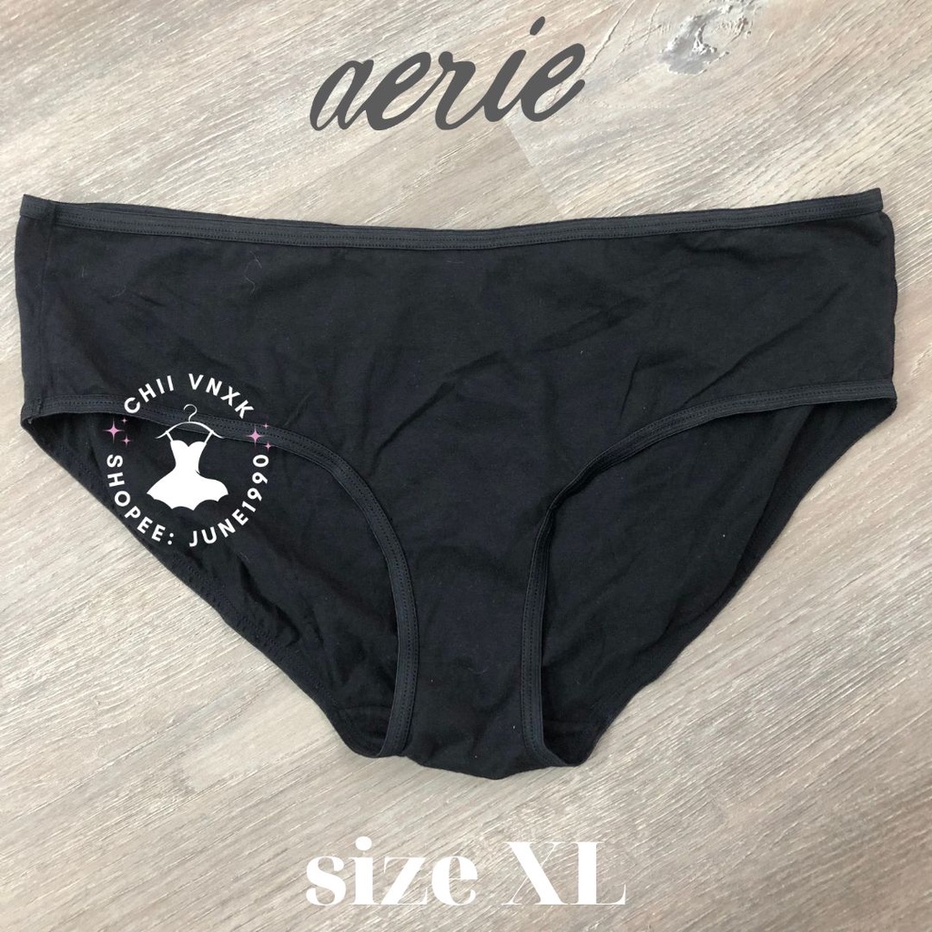 Quần lót Aerie thun cotton trơn xuất xịn size XL