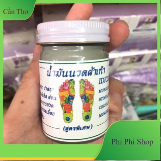 Dầu Cù Là Trắng Massage Huyệt Bàn Chân Thái Lan