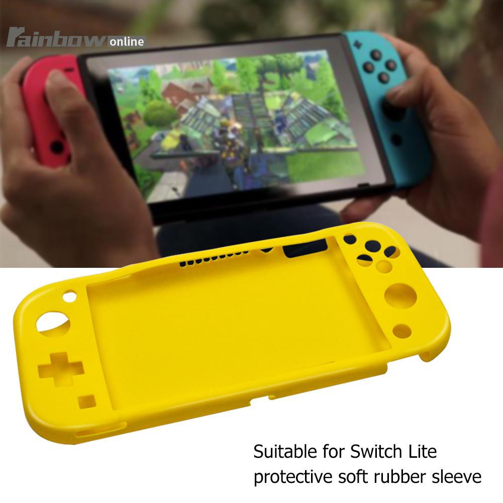 Vỏ Silicon Bảo Vệ Chống Trượt / Mưa Cho Máy Chơi Game Nintendo Switch Lite