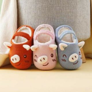 Dép Bông Hình Heo Cute Đi Trong Nhà ,Dép Đi Trong Nhà , Dép Lông Thú Siêu Mềm Cho Bé