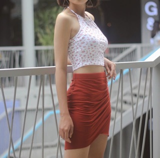 Chân váy đắp chéo F21