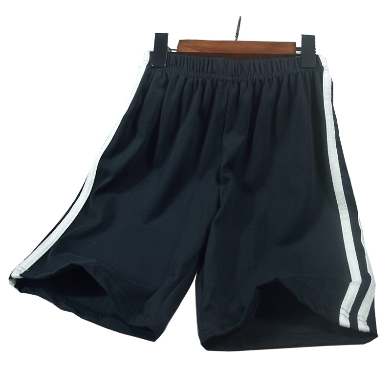 Quần Short Thể Thao Cotton Màu Trơn Thời Trang Mùa Hè Cho Bé 5-12 Tuổi