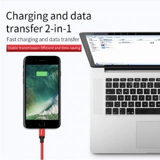 Cáp Sạc Dây Dù Chống Đứt Cho IPhone_ Hiệu Hoco