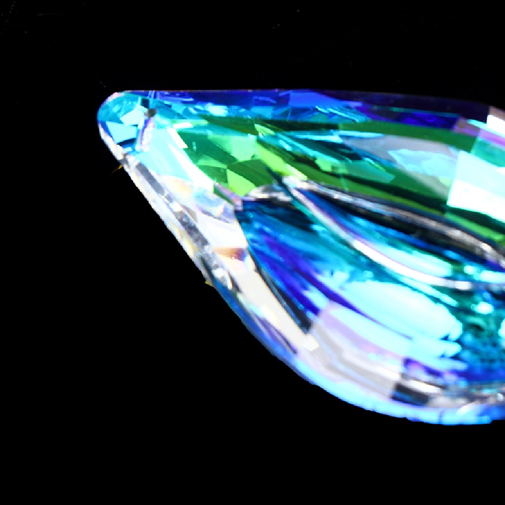 Rten Hanging Crystal Prism Suncatcher for Windows Decoration AB-Color Chandelier Part n