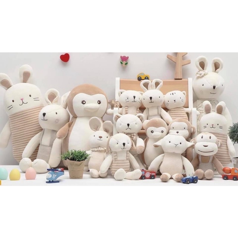 THÚ NHỒI BÔNG ORGANIC BLESS HÀN QUỐC