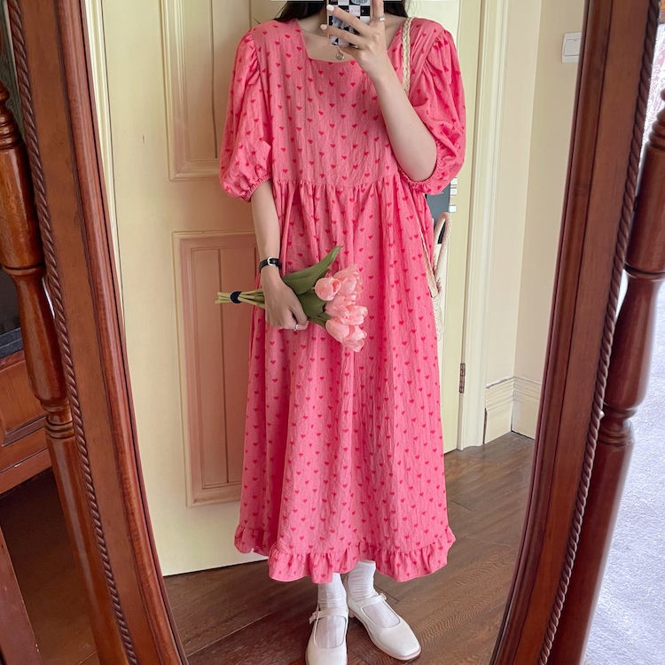 Đầm Nữ Thêu Họa Tiết Phong Cách Retro Thời Trang