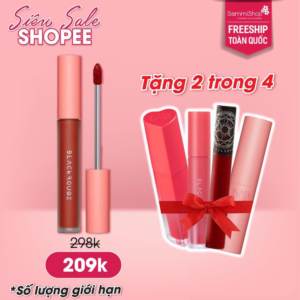 Son kem Black Rouge All Day Power Proof Matte Tint