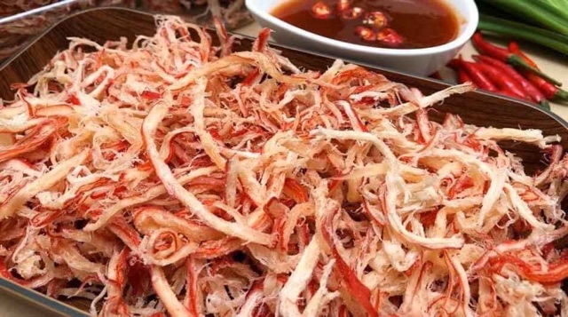 Mực xé sợi hấp cốt dừa siêu thơm ngon hũ 250gram | BigBuy360 - bigbuy360.vn