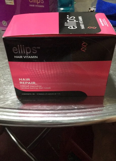 1 hộp (12 vỉ x 6 viên) dưỡng tóc Ellips Hair Vitamin