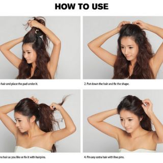 Bộ 2 Dụng Cụ Độn Tóc, Làm Phồng Tóc