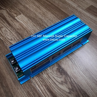 Siêu tụ điện maxwell 15v 58f hộp nhôm cao cấp xả 300a
