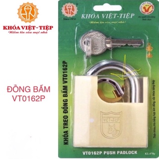 khoá, ổ khoá việt tiệp đồng bấm chống cắt ngõng 8,10 chính hãng