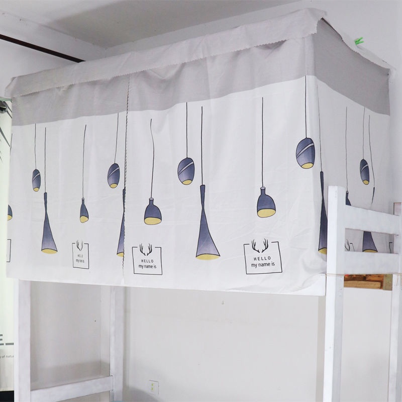 Rèm Che Giường Tầng Tầng Tầng Tầng Ký Túc Xá Có Dây Treo Không Cần Khoan Lỗ