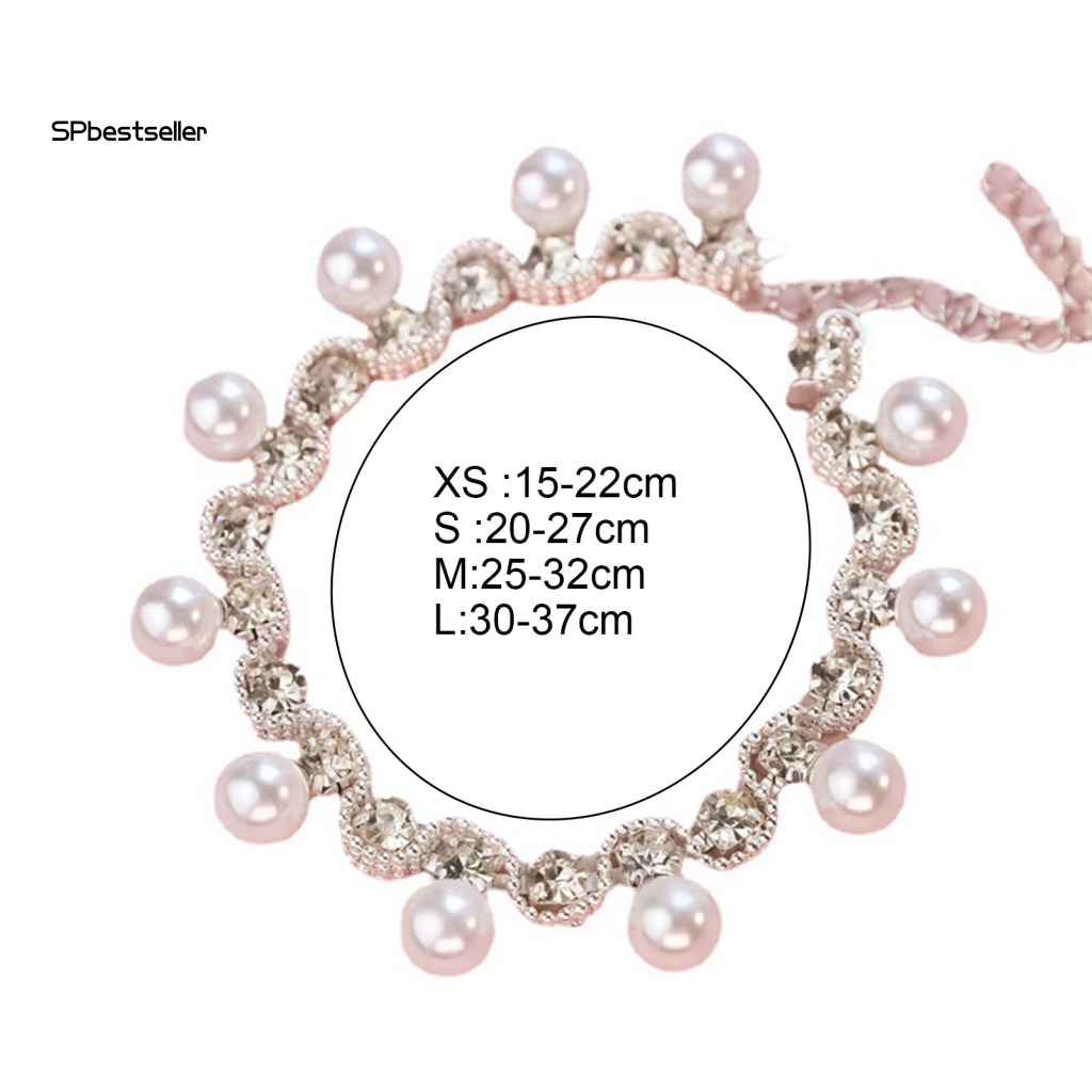 Vòng Cổ Thú Cưng Kiểu Công Chúa Không Phai Màu Làm Quà Tặng Sinh Nhật