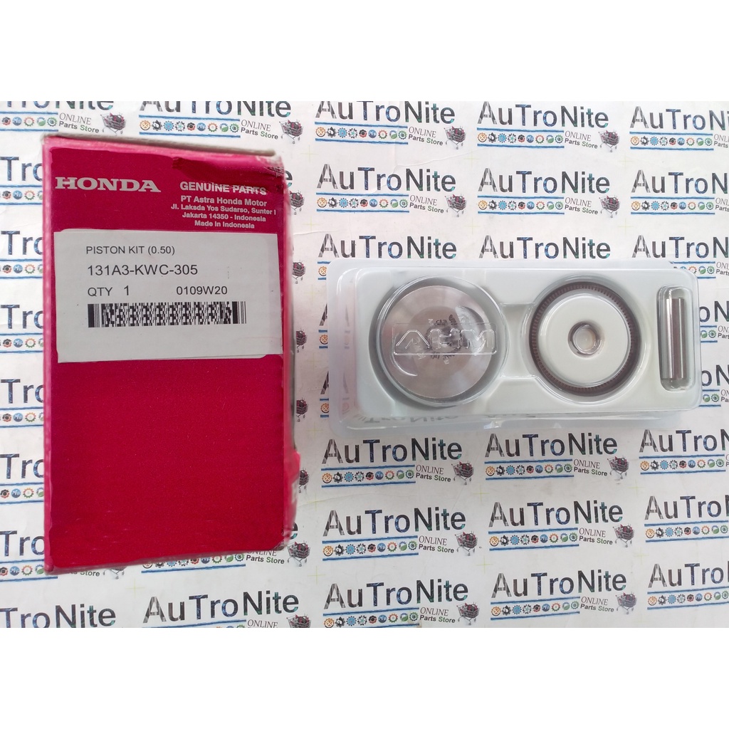 Bộ Pít Tông Kèm Vòng Đệm O.S 0.50 131A3-KWC-305 Cho Honda CS One Sonic 125 AHM