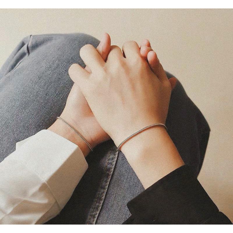 Vòng tay đôi bạc 𝑲𝒉𝒂̆́𝒄 𝒕𝒉𝒆𝒐 𝒚𝒆̂𝒖 𝒄𝒂̂̀𝒖, Lắc đôi Bạc khắc tên khắc chữ TUNASILVER , 𝑨̉𝒏𝒉 +𝑽𝒊𝒅𝒆𝒐 𝒕𝒉𝒂̣̂𝒕 Cam kết chuẩn Bạc