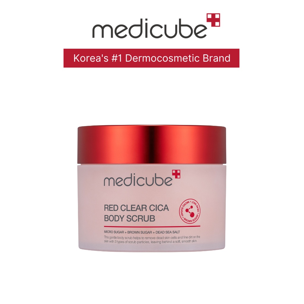 Tẩy Da Chết Toàn Thân Medicube Red Clear Cica Body Scrub 200g _ Medicube Chính Hãng