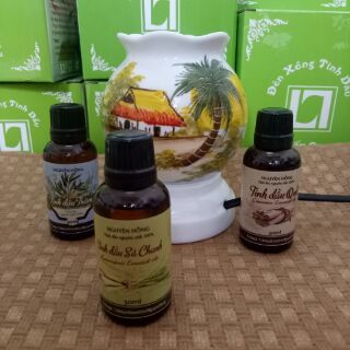 Combo đèn xông + tinh dầu
