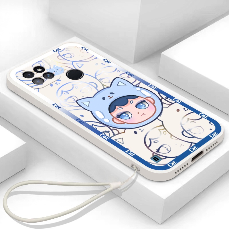 Ốp Điện Thoại TPU Mềm Họa Tiết Hoạt Hình Cho Realme C21Y C25Y C25 C12 C25S 9i C11(2021)C15 C20 C11 C21