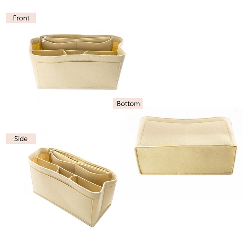 Túi chèn EVERTONER đựng mỹ phẩm thích hợp cho túi xách Liz Visetos