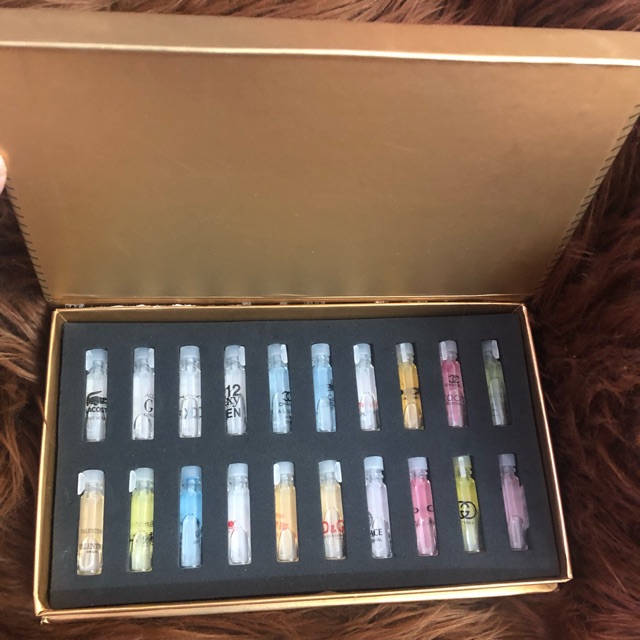 Bộ test nước hoa 20 chai mini