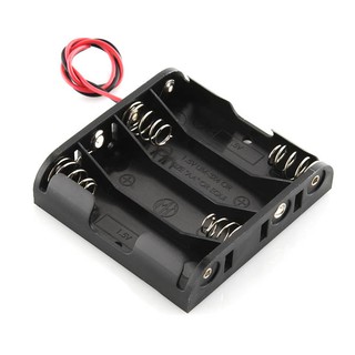 2 Hộp Đế Pin AA 4 Pin