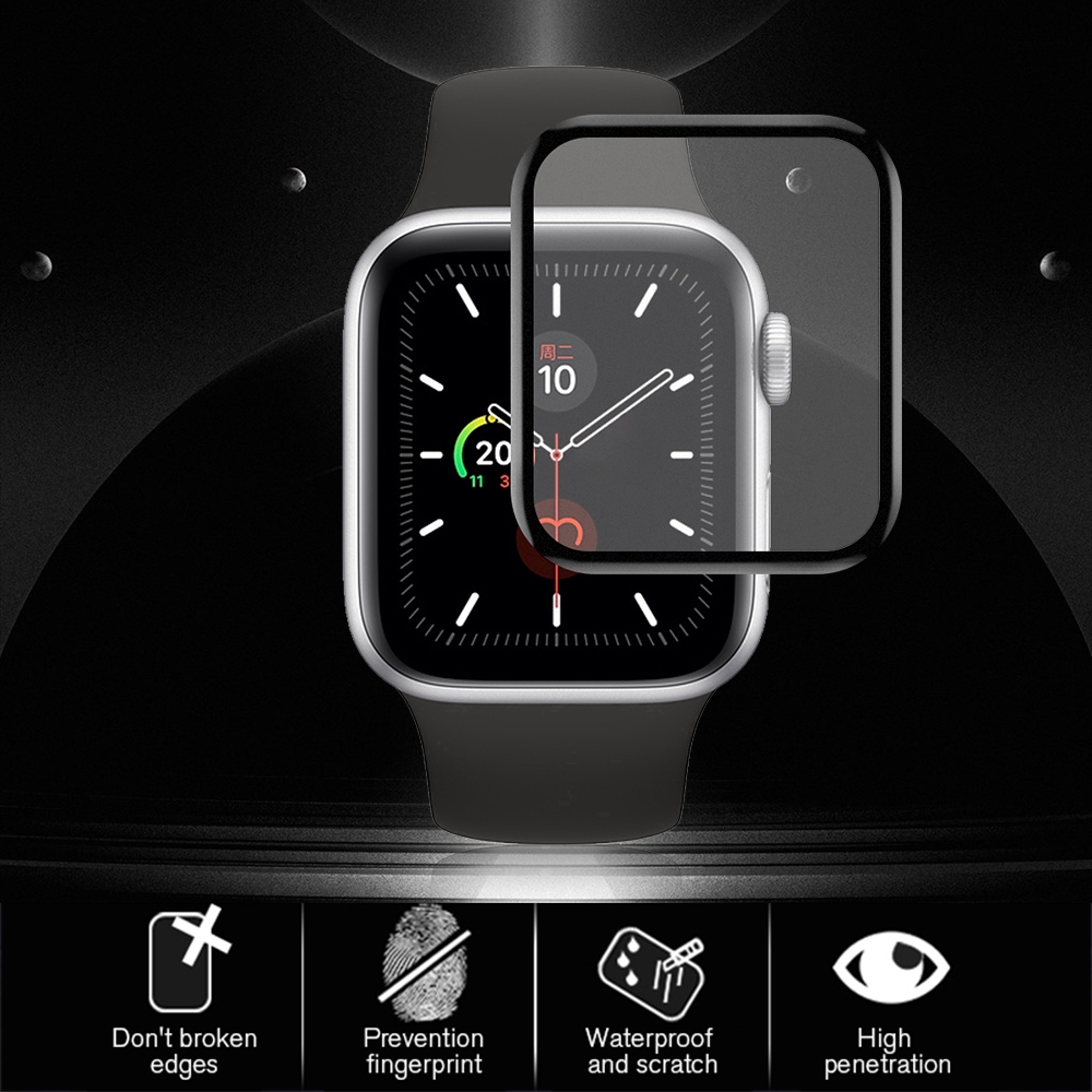 Kính Cường Lực Bảo Vệ Mặt Đồng Hồ Thông Minh Apple Watch 38mm 40mm 42mm 44mm Series 5 4 3 2 1