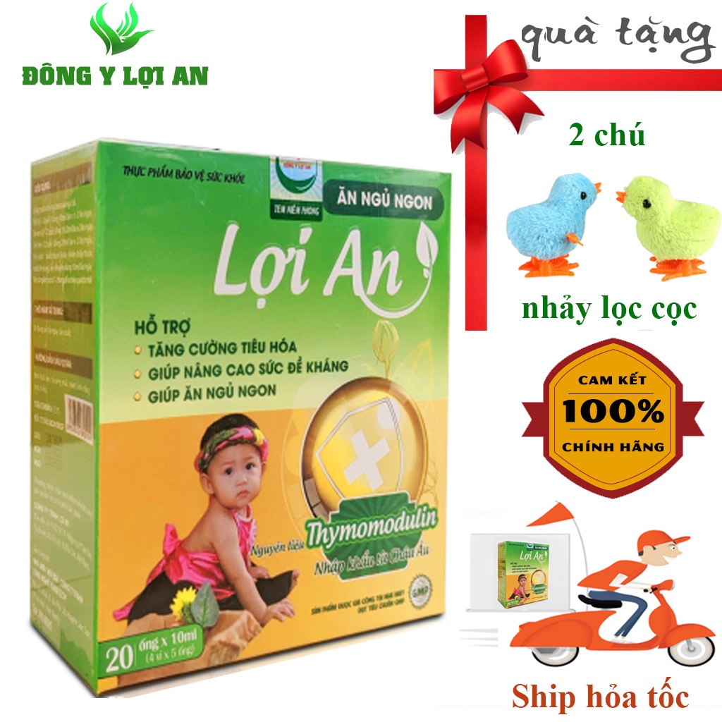 Siro ăn ngủ ngon Lợi An giải pháp cải thiện biếng ăn, chậm tăng cân ở trẻ em
