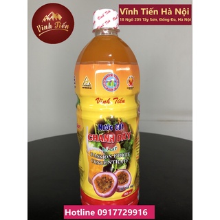 Nước cốt chanh dây vĩnh tiến - đà lạt set 3 chai 1l
