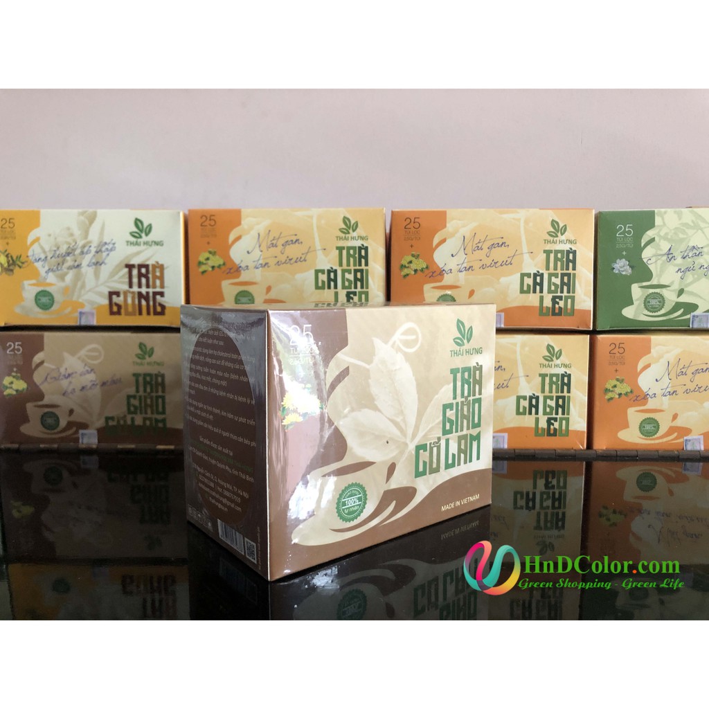 [CHÍNH HÃNG] Trà Giảo Cổ Lam Thái Hưng (trà thảo dược, 100% tự nhiên, hộp cao cấp) - hạ mỡ máu, giảm cân | BigBuy360 - bigbuy360.vn