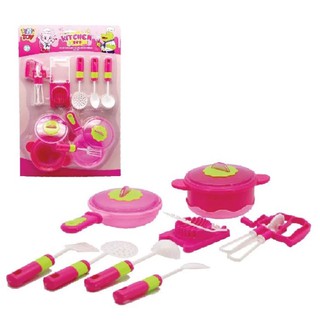 Bộ đồ chơi dụng cụ nấu ăn cơ bản kitchen set