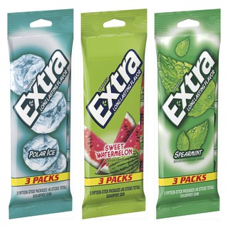 Kẹo Singum Mỹ Không Đường Wrigley’s Số 5 / Extra Long Lasting Flavor cho người tiểu đường, ăn kiêng ( gói 45 miếng )