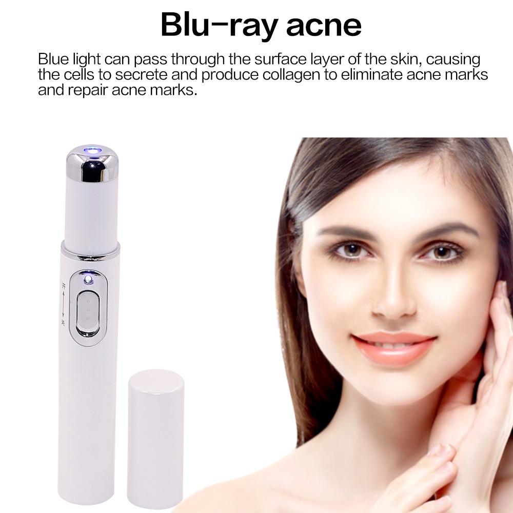 Bộ Máy Hỗ trợ giảm mụn + Bút Laser + Sẹo Mềm + Vết Trầy + Làm Dịu Nếp Nhăn + Thiết Bị Chăm Sóc Da DG-002