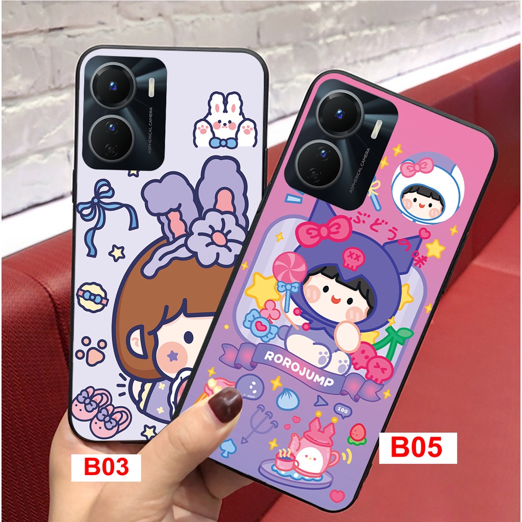 Ốp lưng Vivo Y16 4G - Vivo Y22S - Vivo T1 5G cô bé Jumpzozo cute cực đẹp