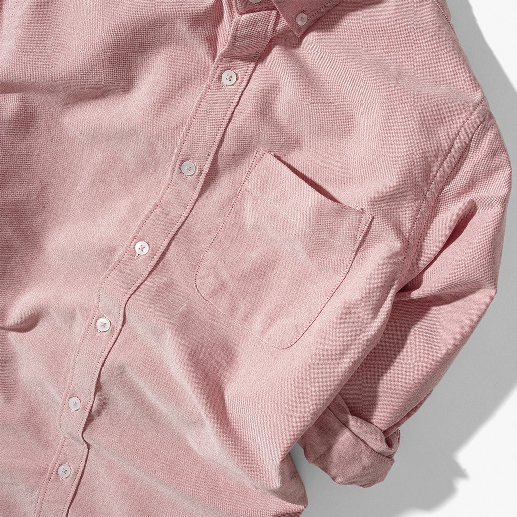 Áo sơ mi nam DOUBLE'D tay dài chất liệu Oxford SOF01 | BigBuy360 - bigbuy360.vn