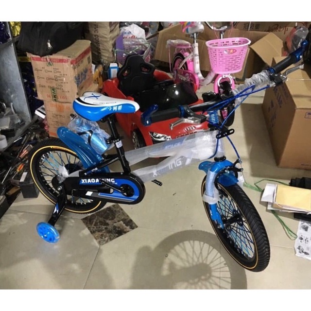 Xe đạp thể thao cho bé tưt 3-4 t 4-5 t 5-7 t loại 12-14-16inch