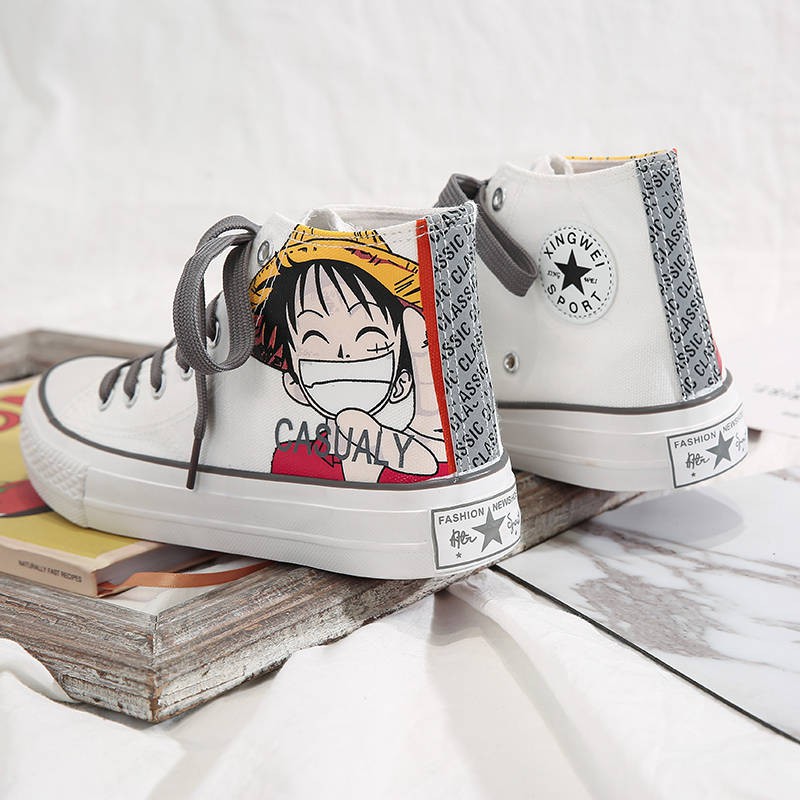 One Piece Graffiti Anime All-match Thông thường giày nam | BigBuy360 - bigbuy360.vn