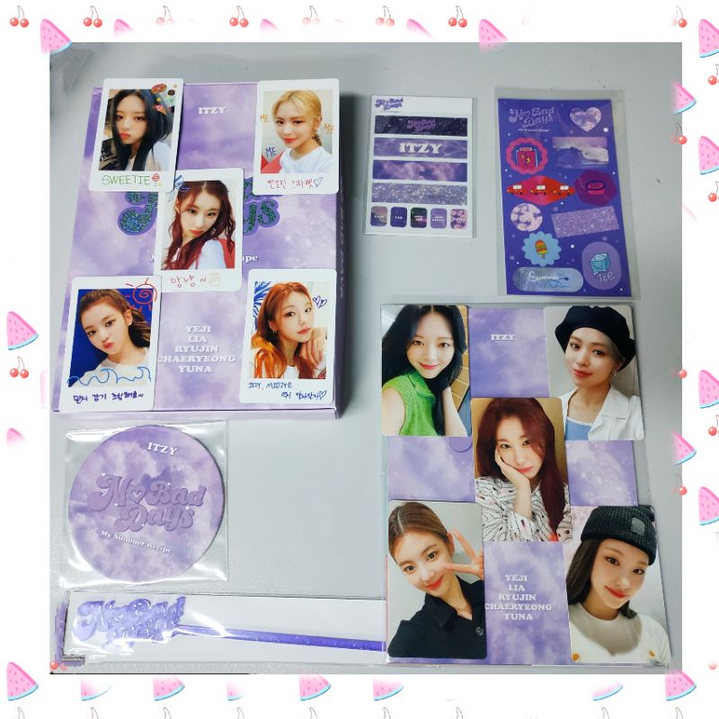 Card ảnh thành viên ITZY No Bad Days