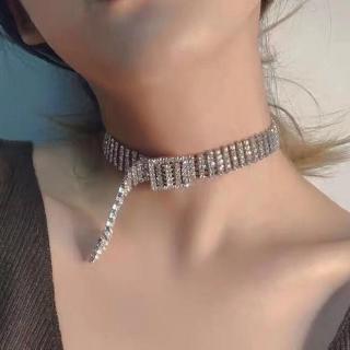 Vòng Cổ Choker Đính Đá Sang Trọng Cho Nữ