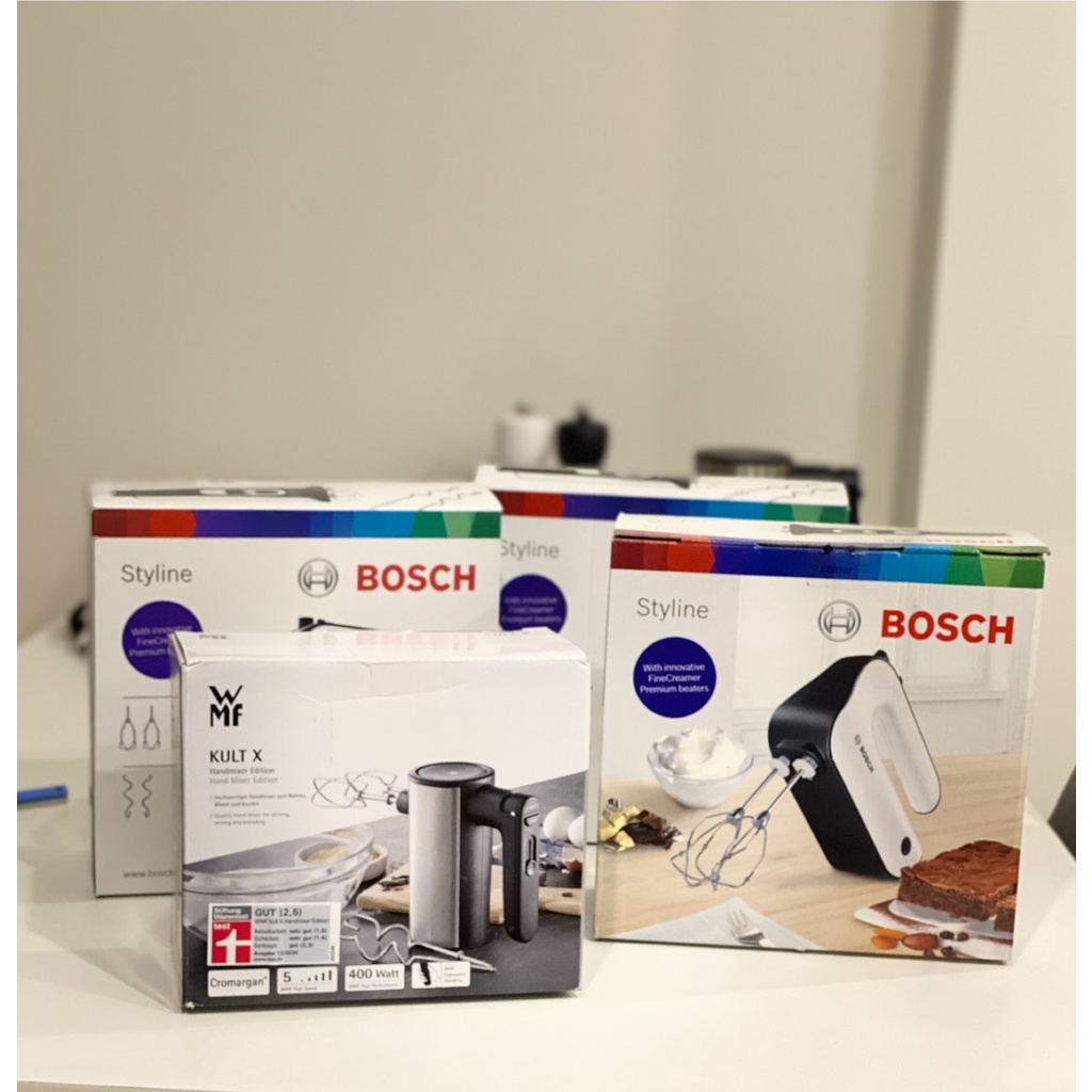 Máy đánh trứng làm bánh bông lan, đánh kem sữa chính hãng Bosch MFQ4020