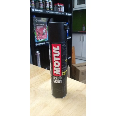 Chai xịt bảo dưỡng sên Motul Chain Lube Factory Line Racing Road C4 400ml