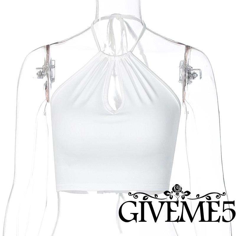 Áo hai dây dáng lửng hở lưng thiết kế gợi cảm cho nữ