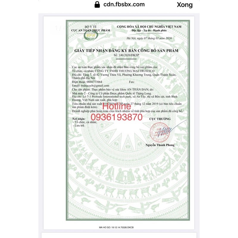 [Mã 66FMCGSALE hoàn 8% xu đơn 500K] AN THẦN ĐAN - Chính Hãng | BigBuy360 - bigbuy360.vn