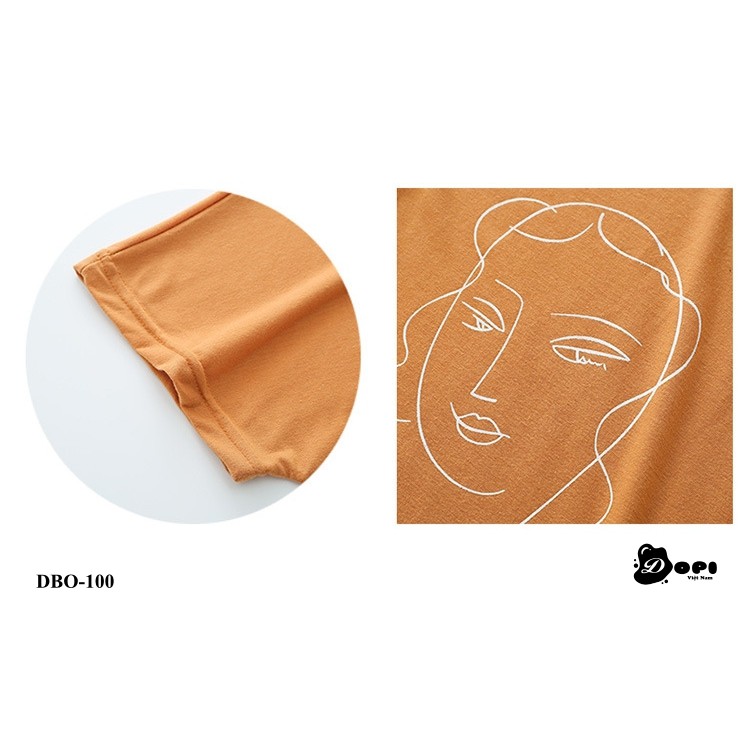 (DBO100) Đồ bộ mặc nhà nữ mùa hè ngắn tay
