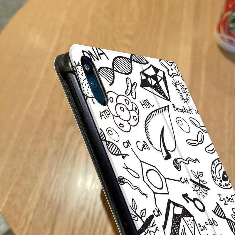 Ốp Máy Tính Bảng Có Biểu Tượng Hóa Học Và Tên Lửa Không Gian Cho apple ipad air ipad mini 123456 Ốp Máy Tính Bảng ipad 10.2inch 9.7inch 11inch Chất Lượng Cao