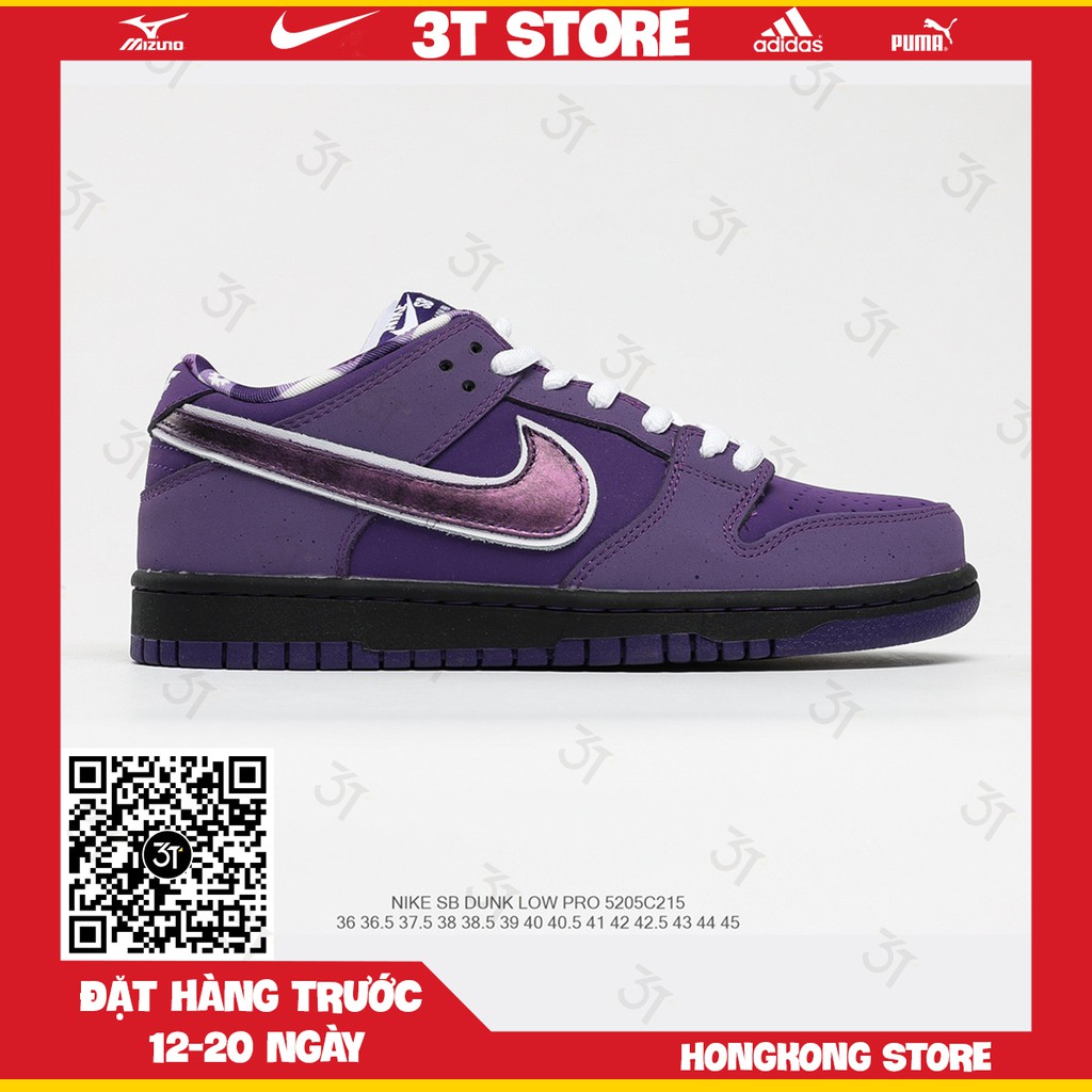 GIÀY SNEAKER MÃ SẢN PHẨM_Concepts x Nike SB Dunk Low "Purple Lobste NHIỀU MÀU PHONG CÁCH FULLBOX + FREESHIP TOÀN QUỐC