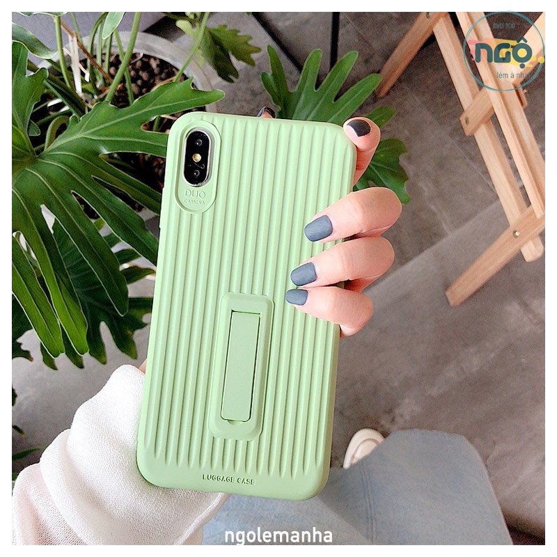 Ốp Vali Trơn chất dày, có chân chống xem phim