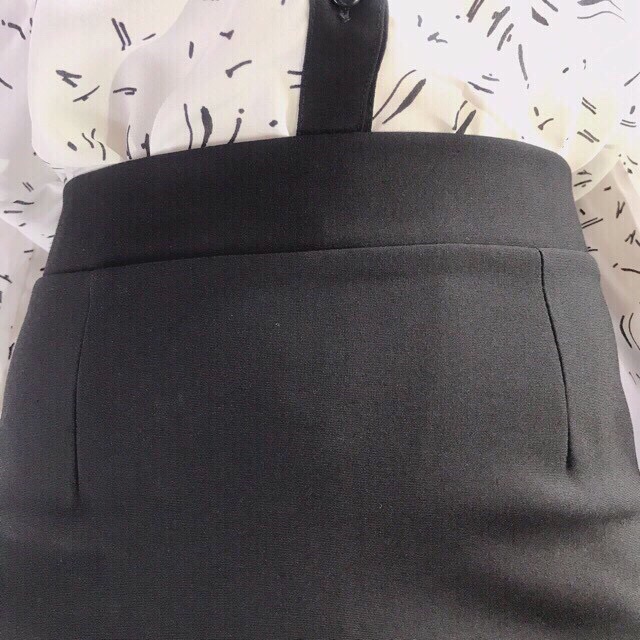 Chân Váy Xẻ Tà Trước Dáng Peplum Dài 70cm Thời Trang Nữ | BigBuy360 - bigbuy360.vn